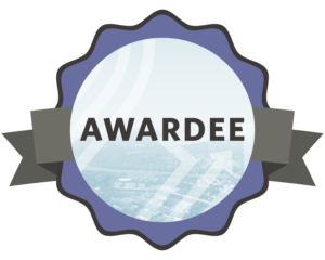 Honoree is Awardee Badge